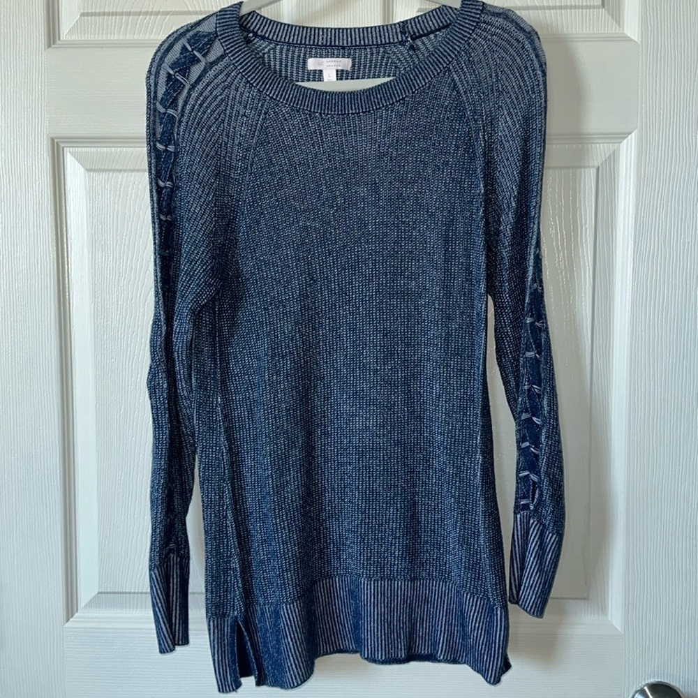 Lc Lauren Conrad Winter Crewneck Sweater Size L